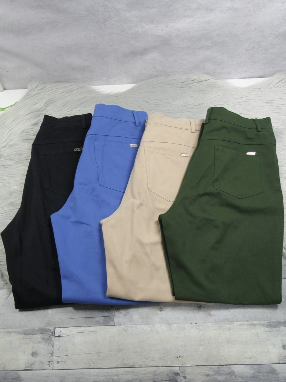 ST. JOHN Sport High Waisted Denim Jean Pants/Trouser Lot/Bundle - Women's Size 8